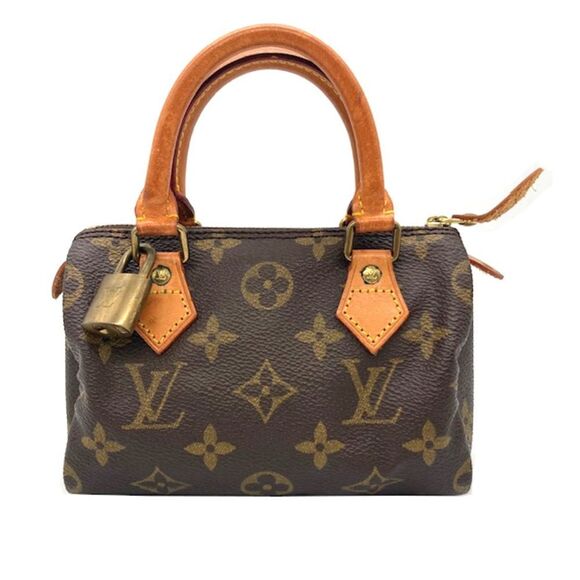 Louis Vuitton Mini Speedy Monogram Shoulder Bag - Picture 2 of 9